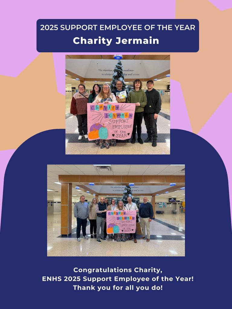 support employee of the year Charity Jermain