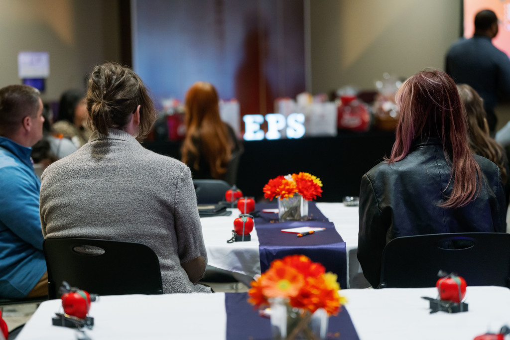 table set ups for a lunch