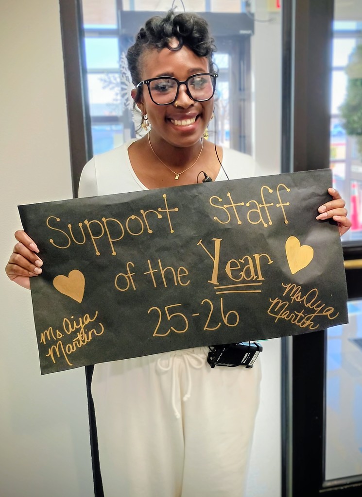 support staff of the year Aija Martin