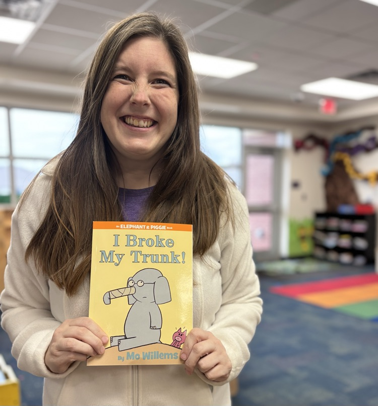 ms stout with book 