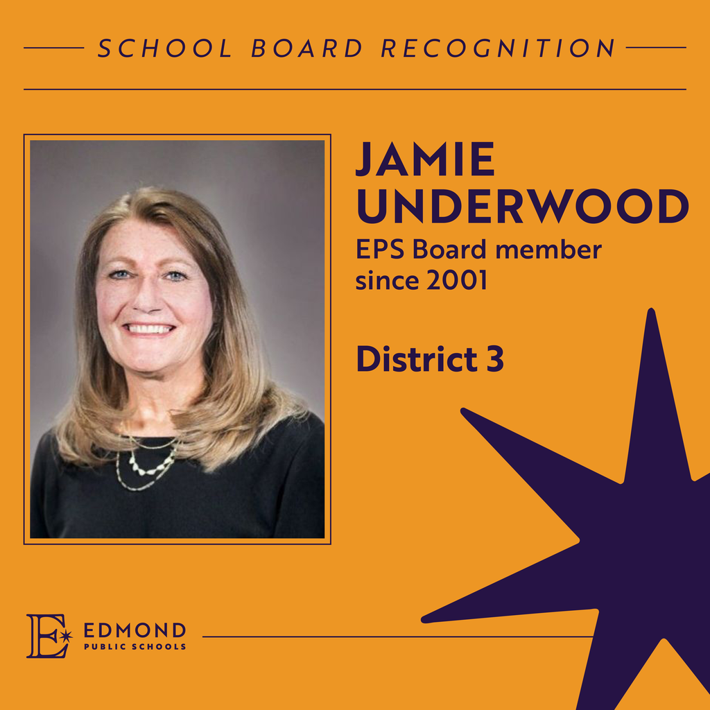 school board recognition month jamie underwood