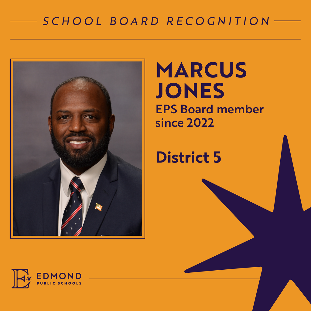 school board recognition month marcus jones