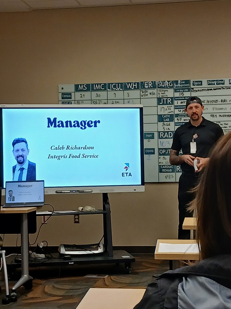 Caleb- Food Service Manager 