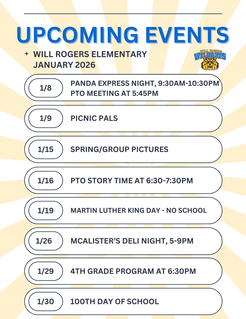 Upcoming Events