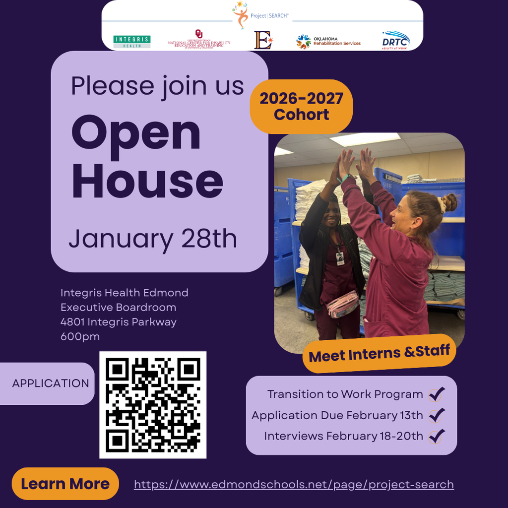 Project Search Open House, January 28th, 6:00 PM