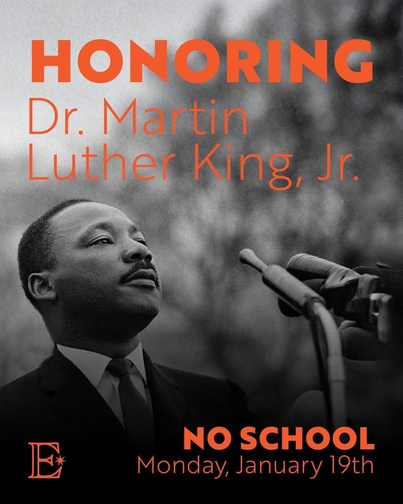 Martin Luther King Jr. Day - No School