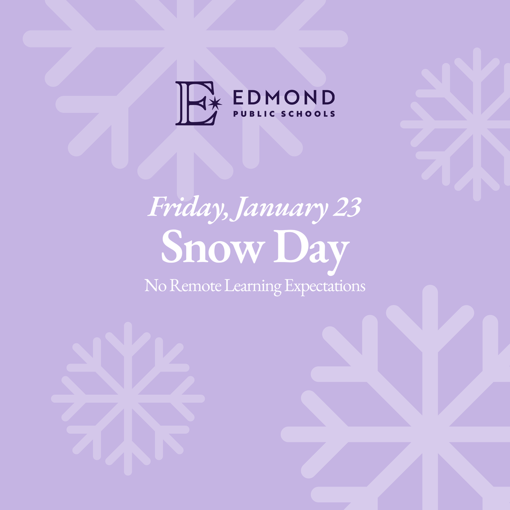 snow day no remote learning expectations friday january 23