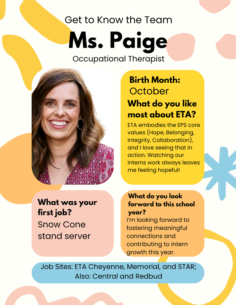 Get to Know Ms. Paige