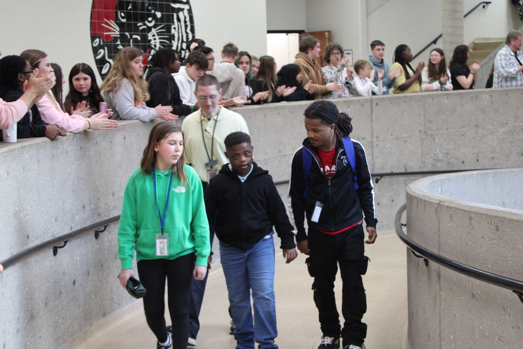 Panthers at  the 2nd annual Capitol Area Special Olympics Music and Dance Competition at Santa Fe High School