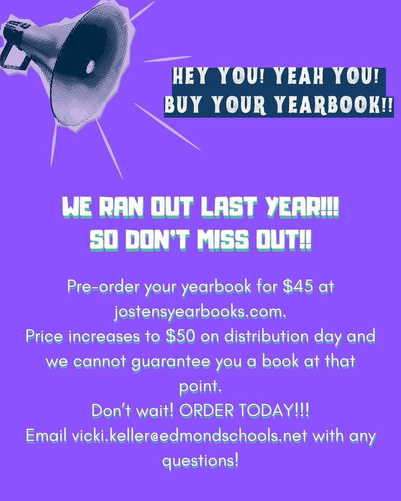 Pre-order your yearbook! 