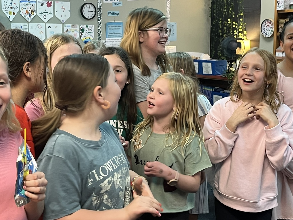 Students at Class Valentine Parties