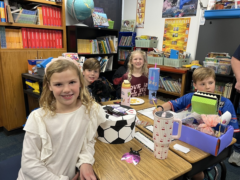 Students at Class Valentine Parties