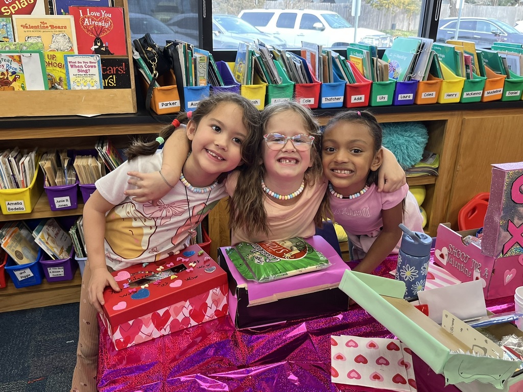 Students at Class Valentine Parties