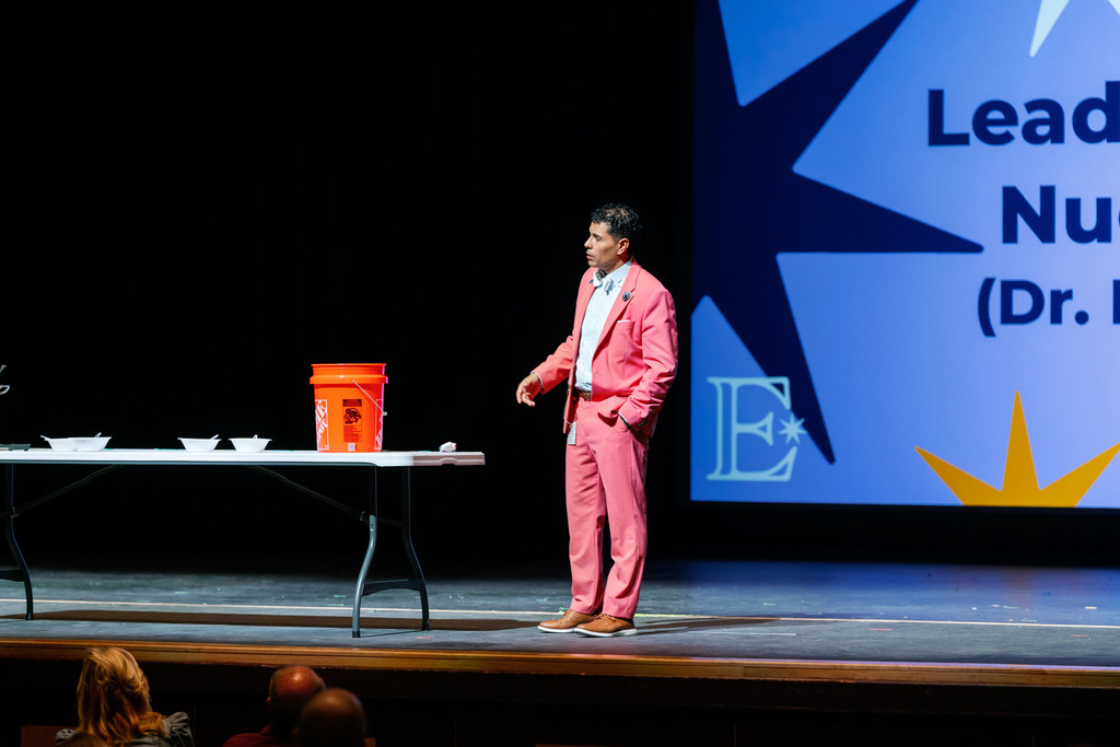 superintendent talking