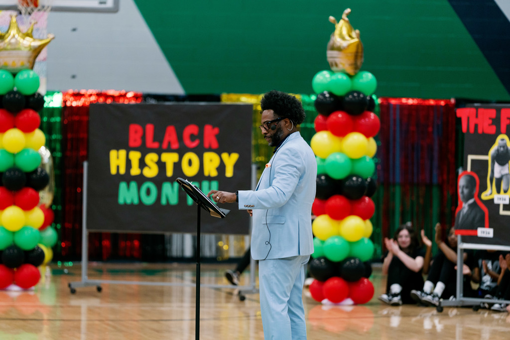 man speaking at n assembly