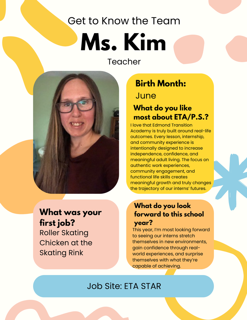 Get to Know Ms. Kim- ETA teacher at STAR