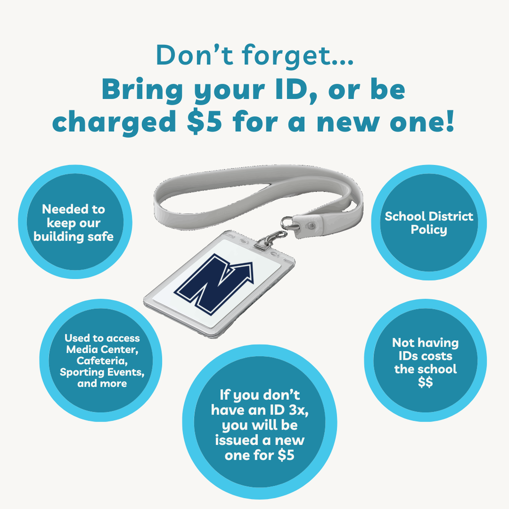 Bring your ID badge or be charger $5