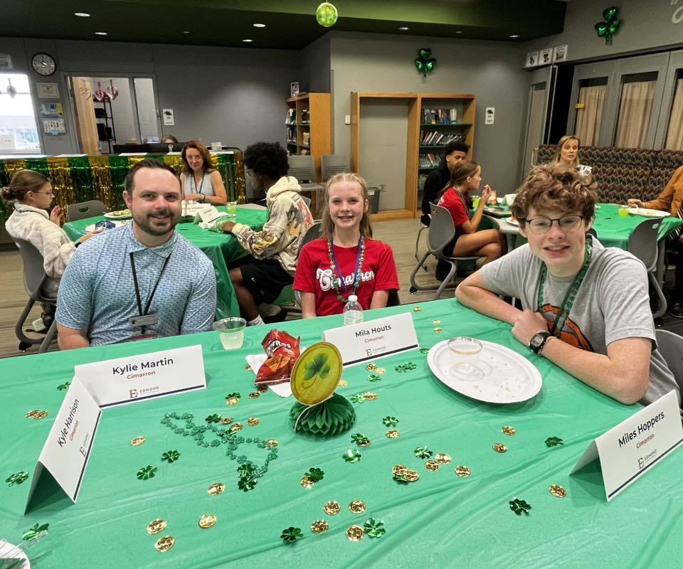 students with principal