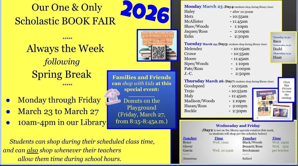 Book Fair - Orvis Risner Library