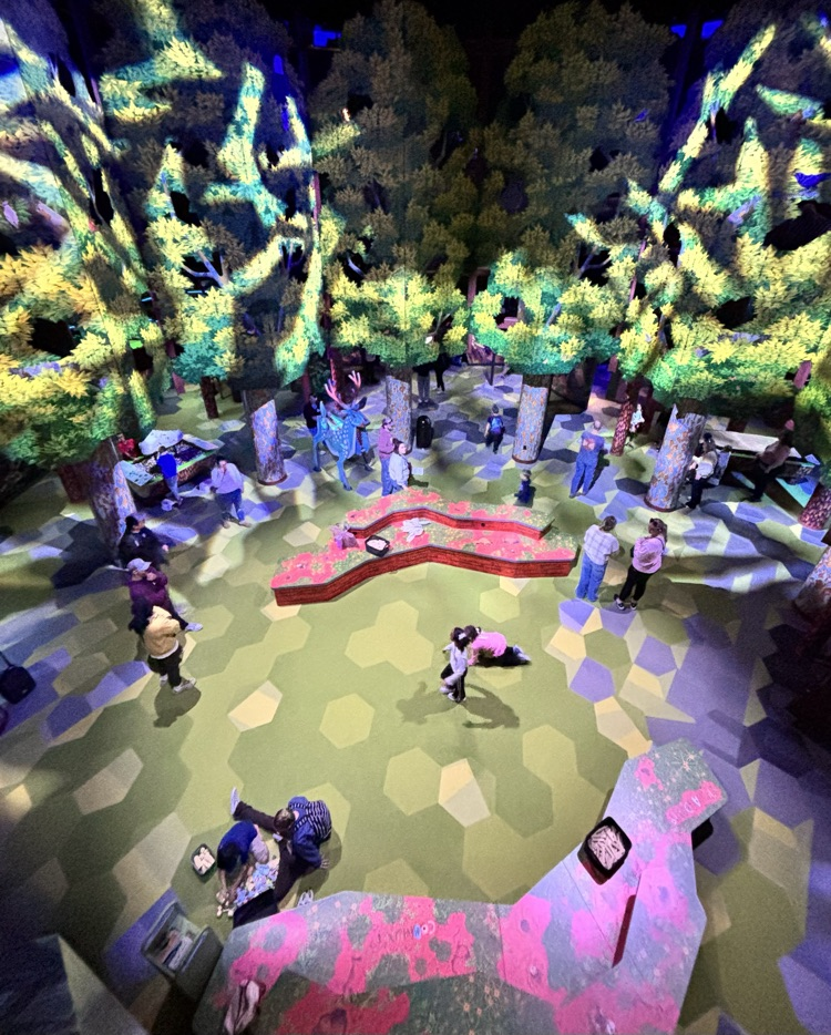 a Birds Eye view of discovery center at fam 