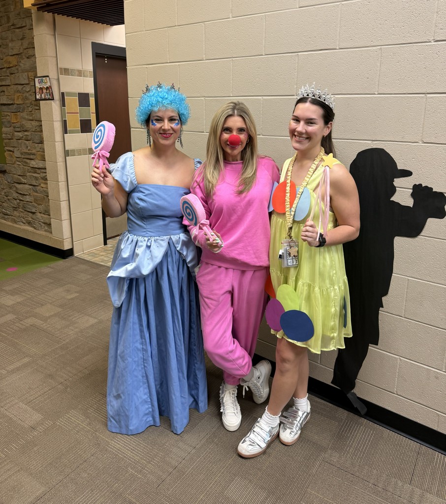 teachers in candyland costumes