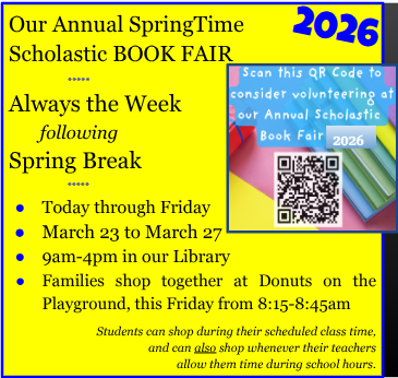 Book Fair - Orvis Risner Library