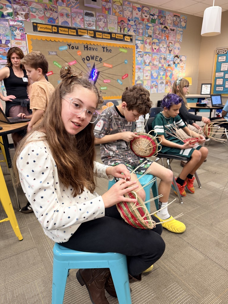 GATE students basket weaving