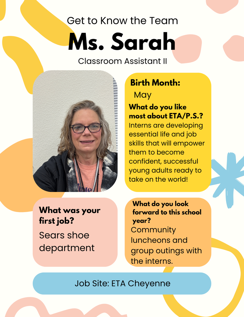 Staff Spotlight: Ms. Sarah