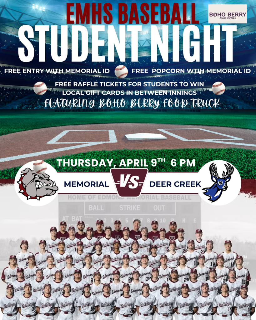 Baseball Student Night