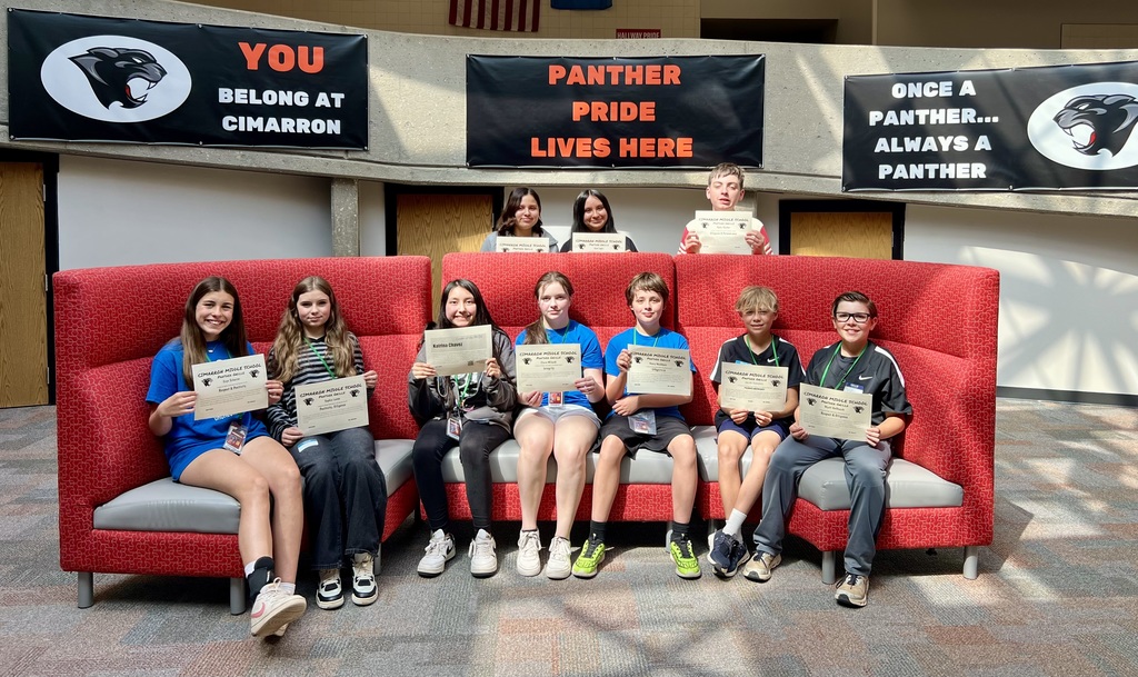 7th Grade Panther Grille Winners!