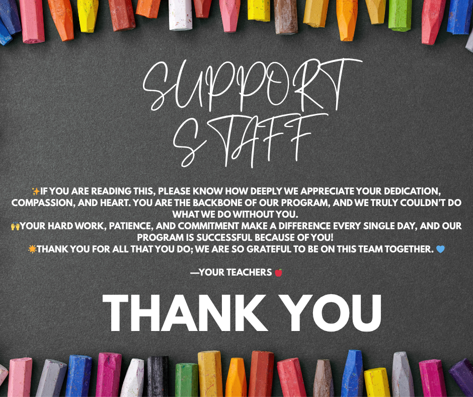 Support Staff: Thank you! 