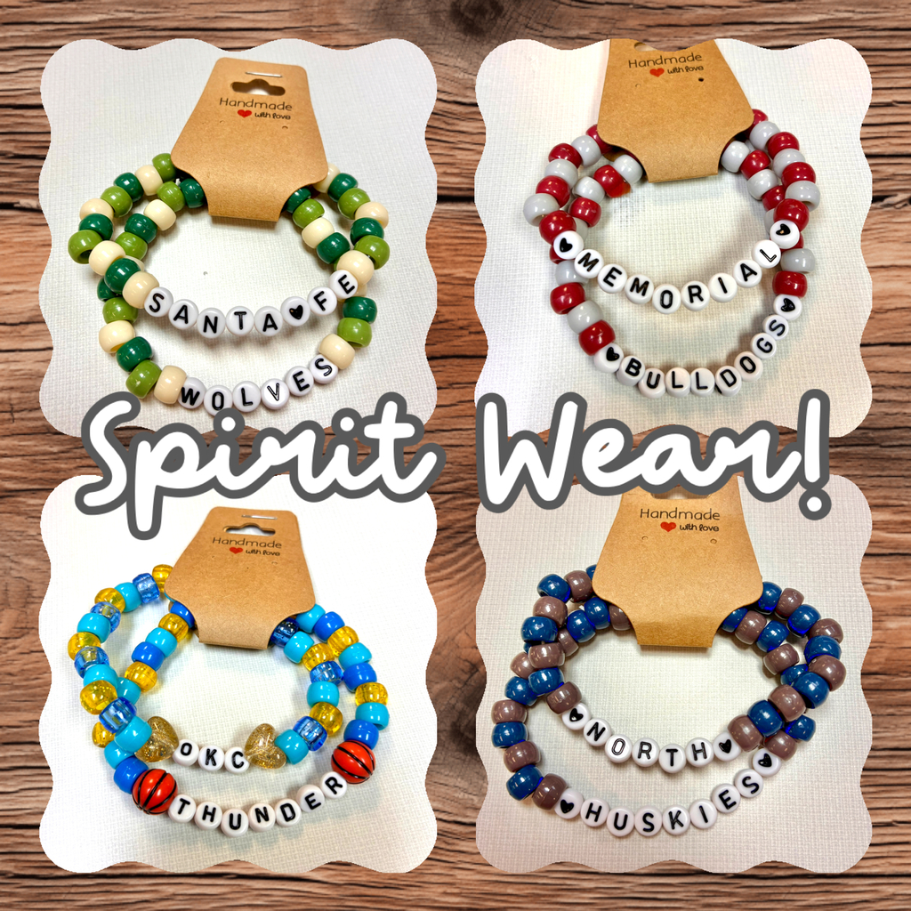 School Spirit Wear Bracelet sets
