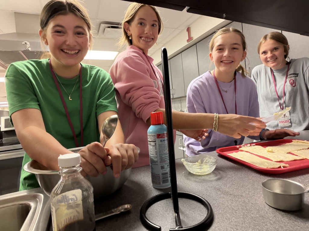 FACS making bread in class!