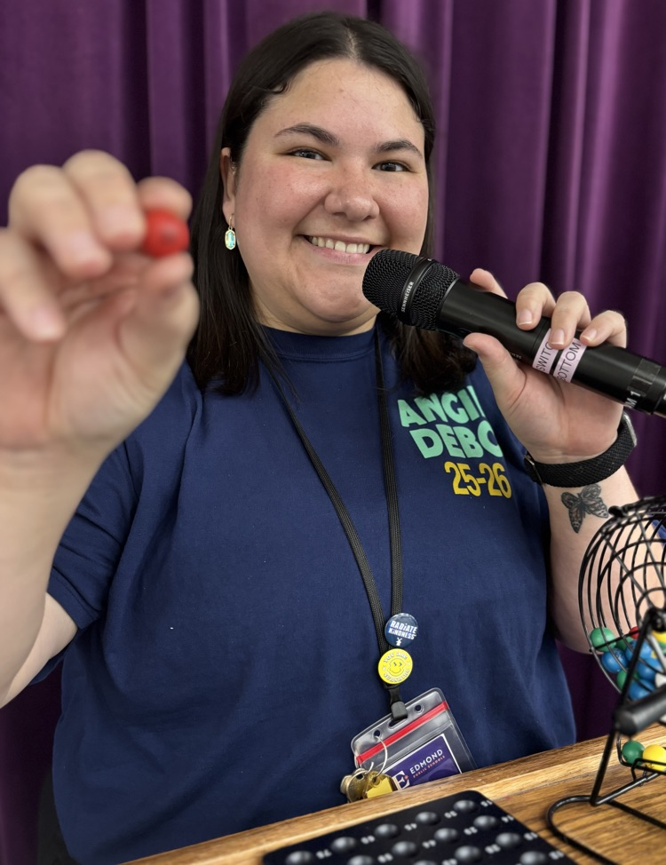 ms Abi calling bingo numbers 