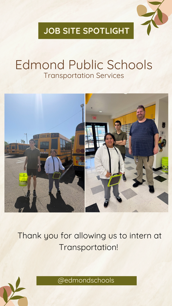 Job Site Spotlight: EPS Transportation Department
