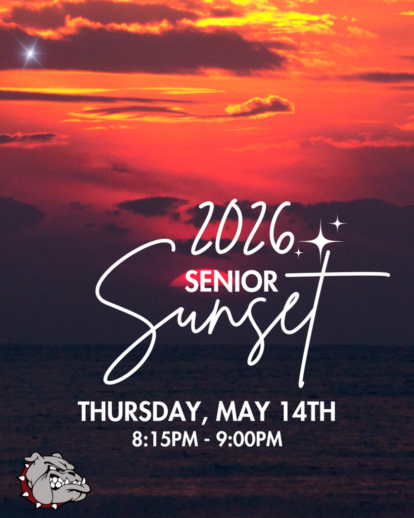 Senior Sunset Thursday May 14th 8:15-9