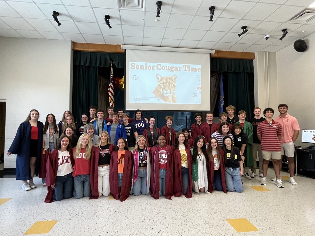 Clegern's 2019 5th grade class at the 2026 Senior Assembly