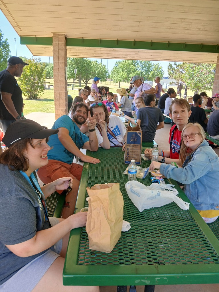 Lunch in the park.
