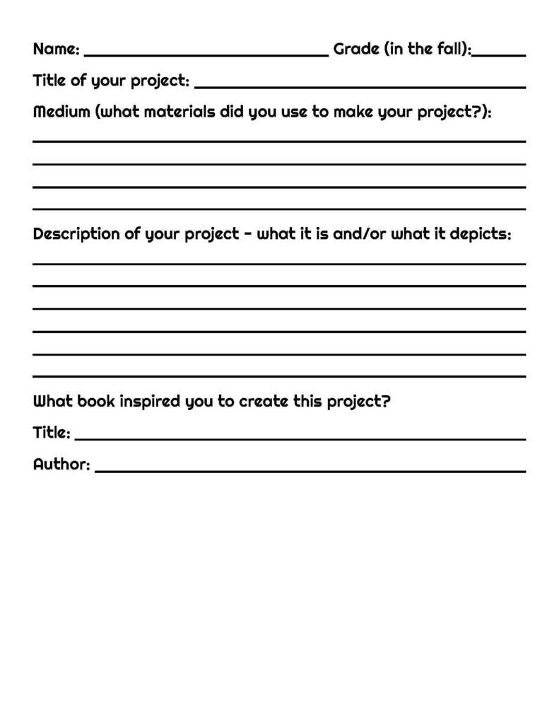 bingo worksheet