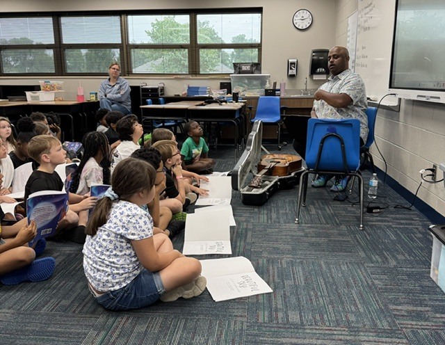 dennis matthew reading his book