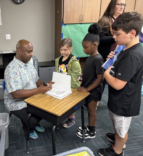 dennis matthew signing books
