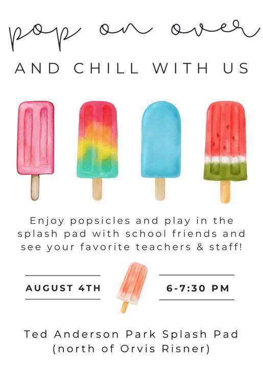 Popsicles on the Splashpad
