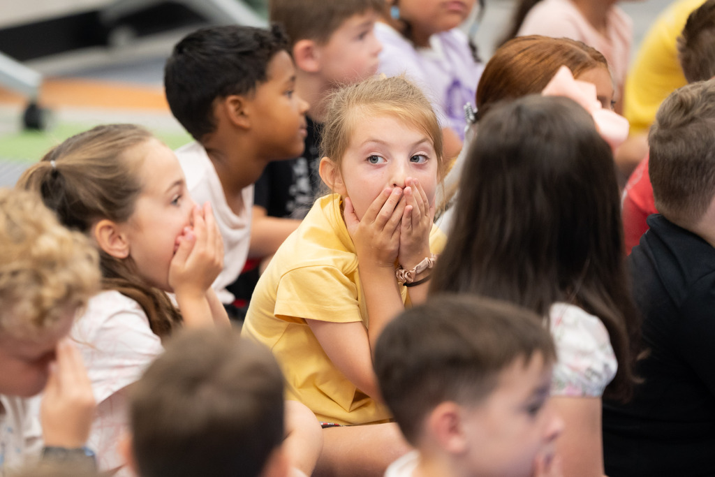 student looking shocked