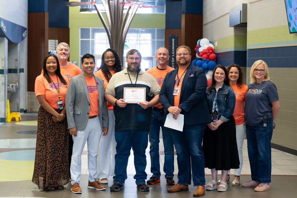 core value award winner bring surprised at their school