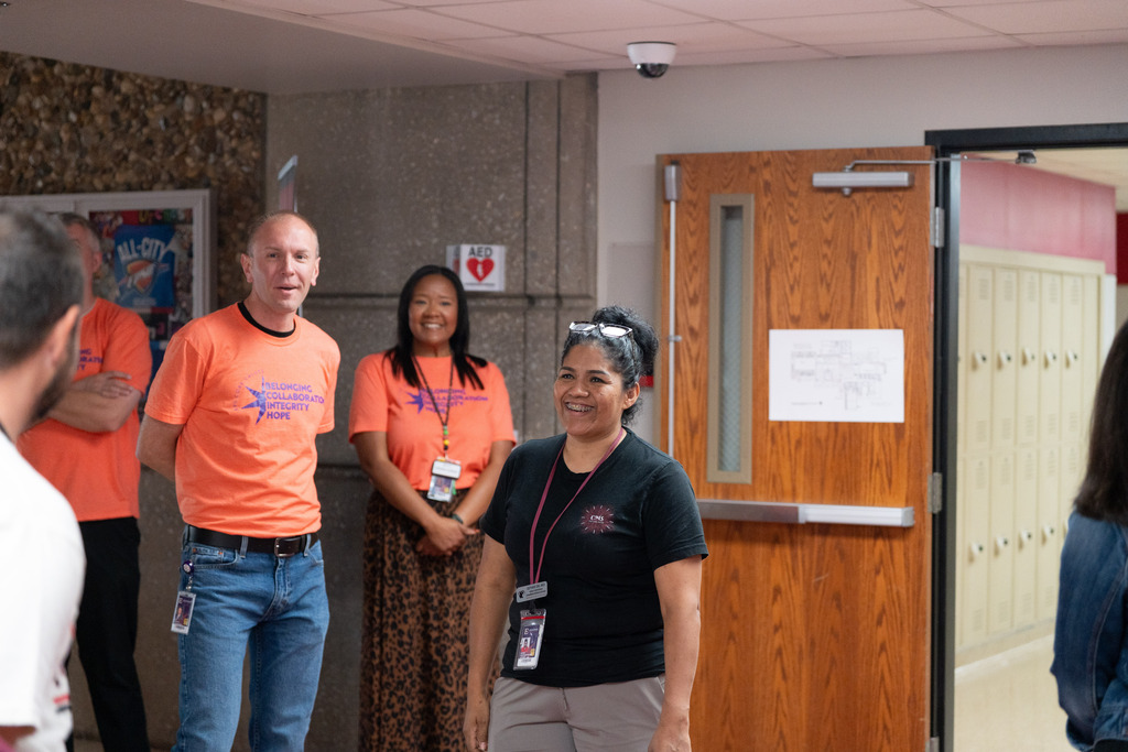 core value award winner bring surprised at their school