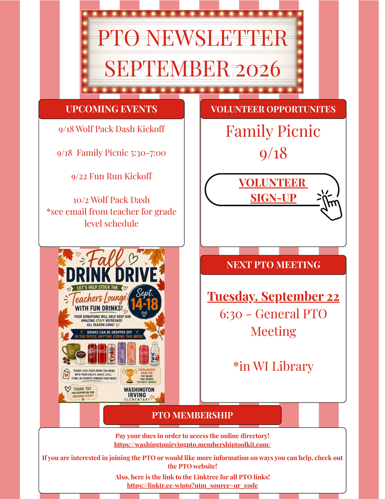 PTO Newsletter for September 