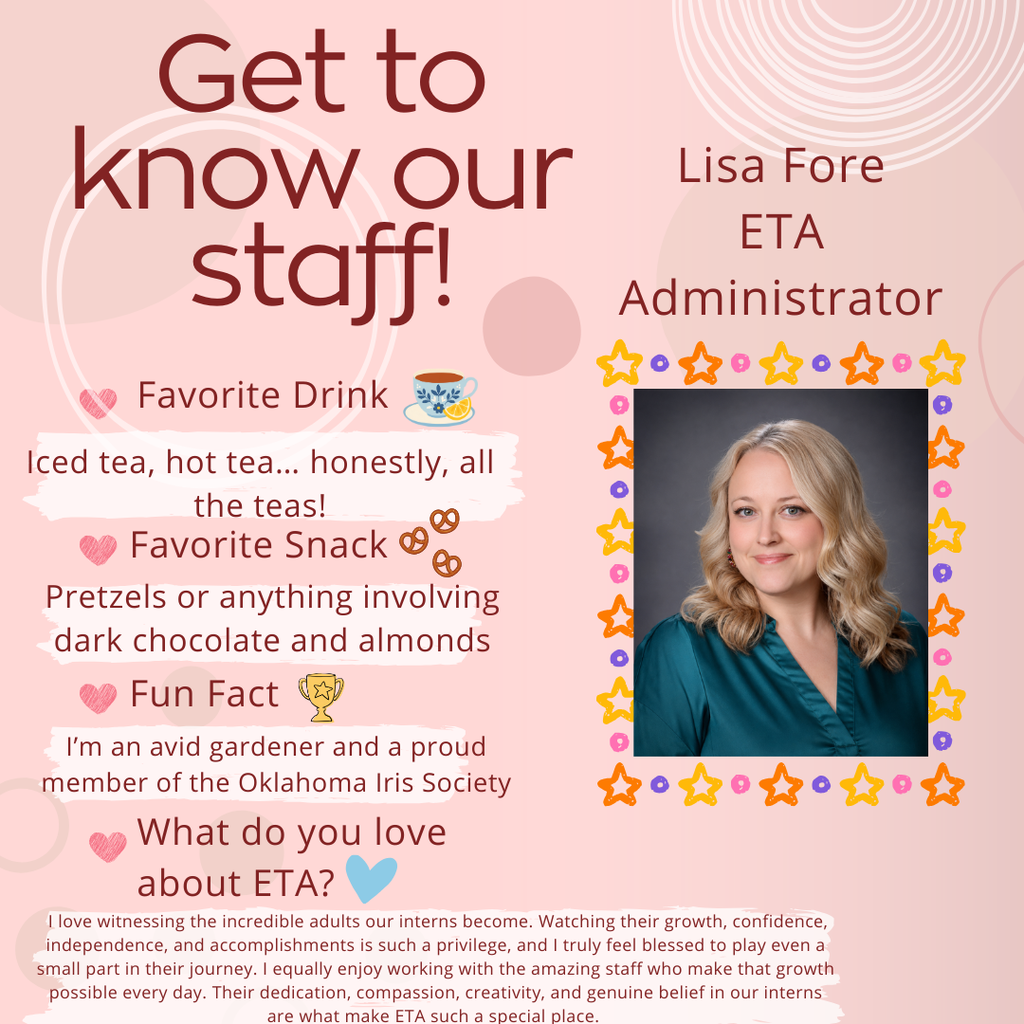 Lisa Fore- ETA Administrator