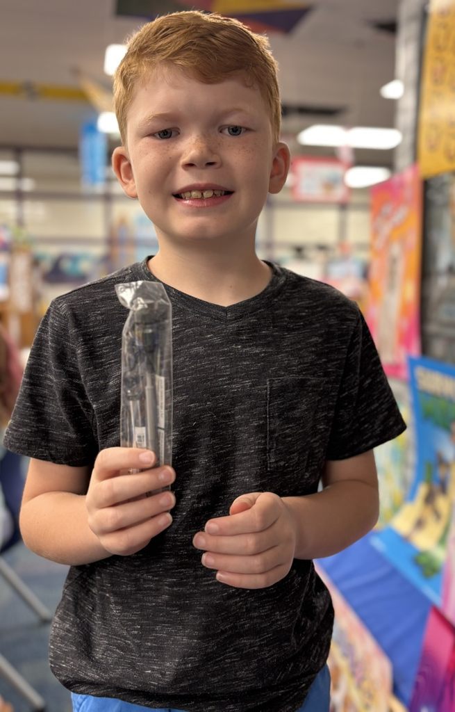 student at summer reading celebration 