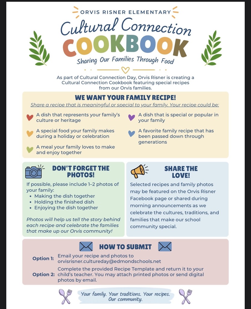 Cultural Connection Cookbook