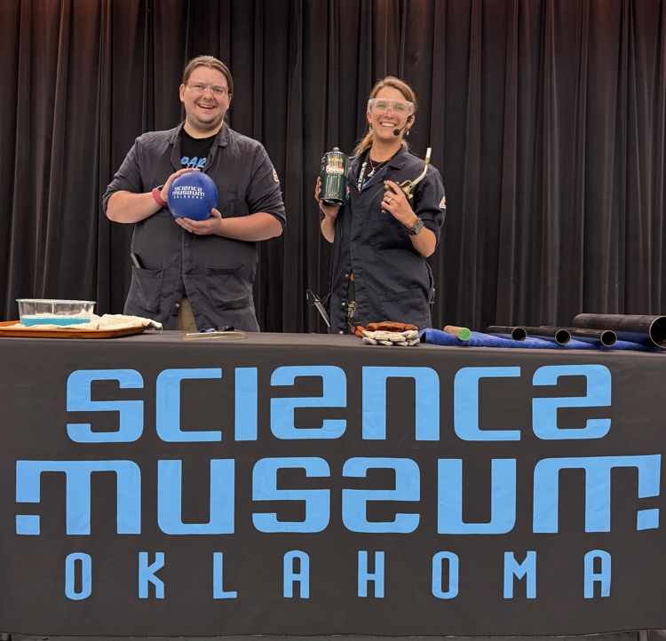 science museum demonstrators 